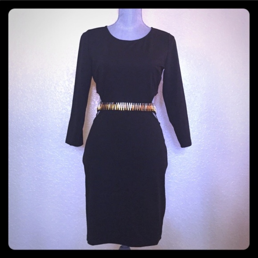Lulumari Black Mini Dress